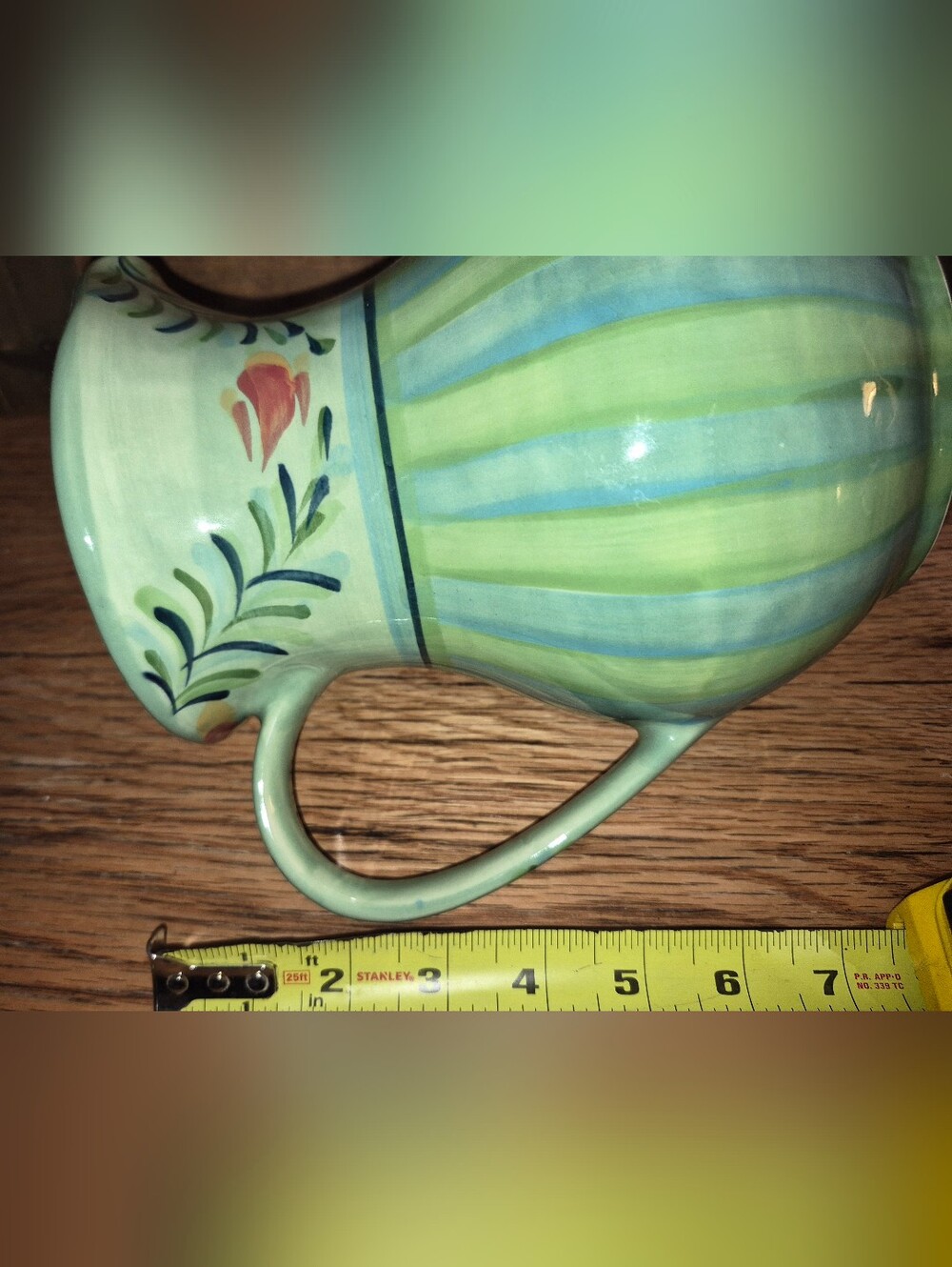 Gail Pittman Pitcher Provence Pattern Retired, Excellent Used Condition - Picture 5 of 6